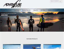 Tablet Screenshot of adventuresportsmaui.com
